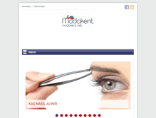 Tablet Screenshot of modakent.net